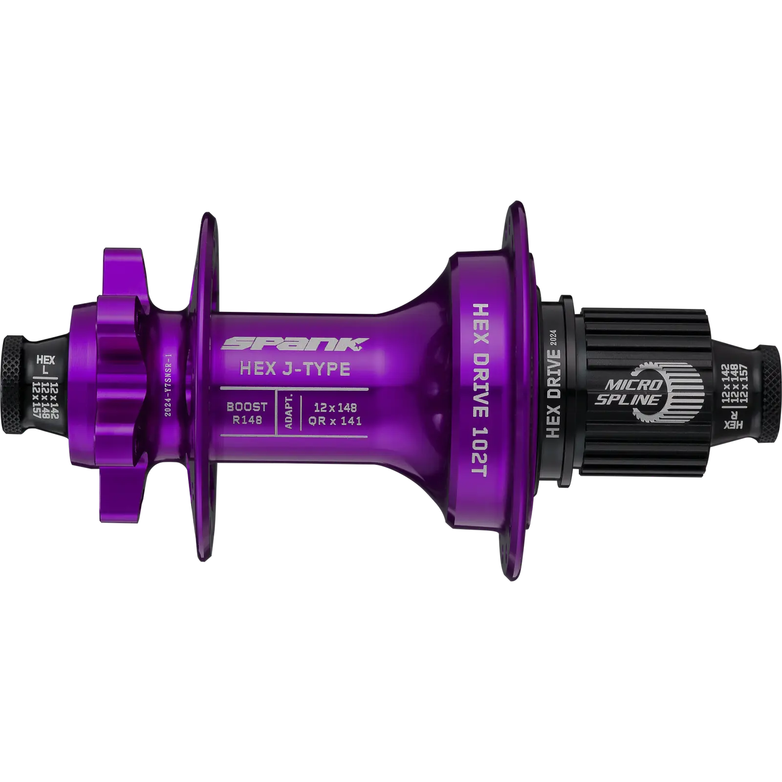 Maza Trasera Spank HEX-J - Boost R148, 32H