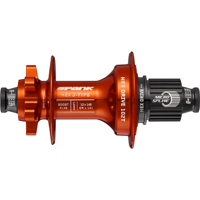 Maza Trasera Spank HEX-J - Boost R148, 32H