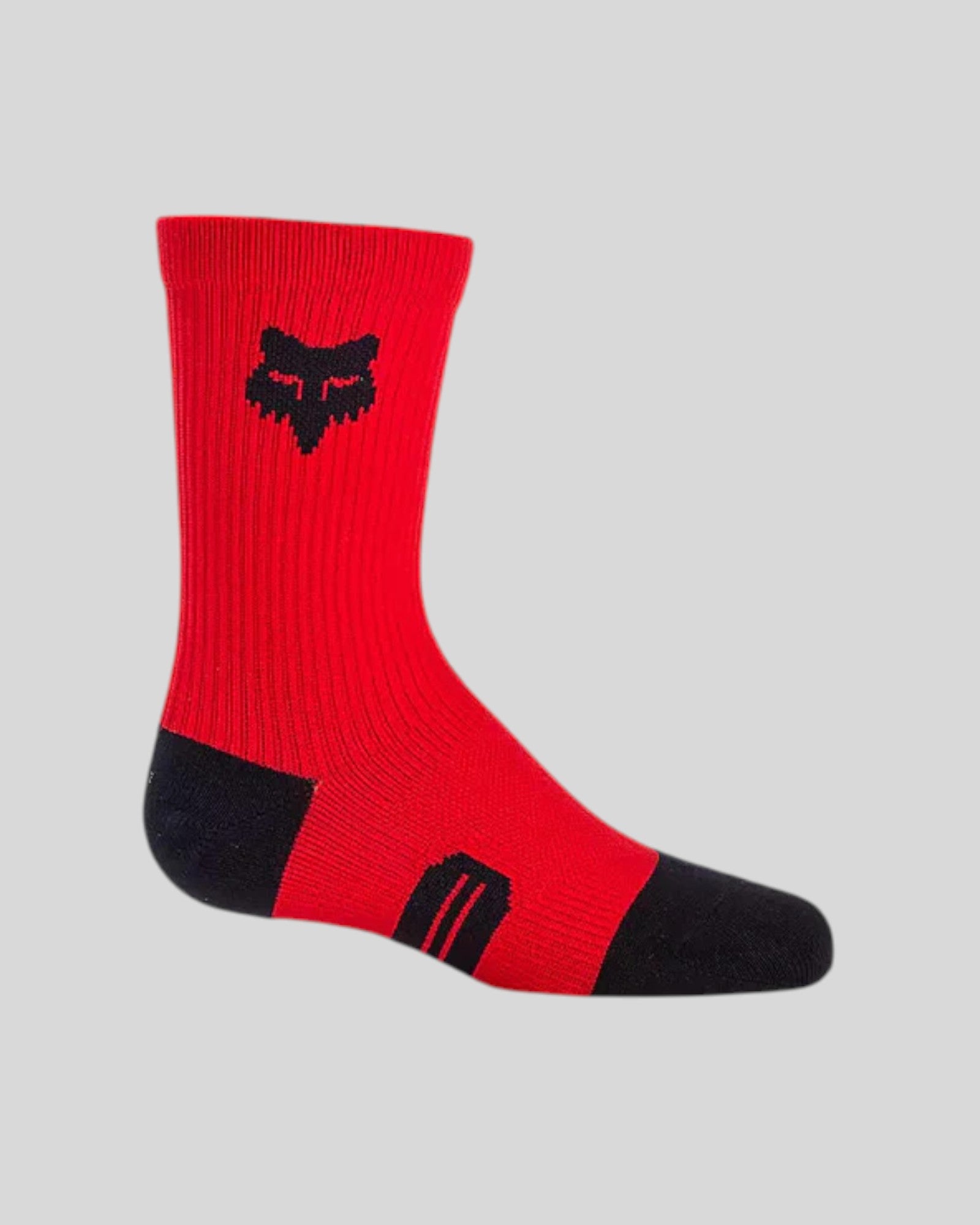 Calcetines FOX Ranger Crew Niño 6" Rojo