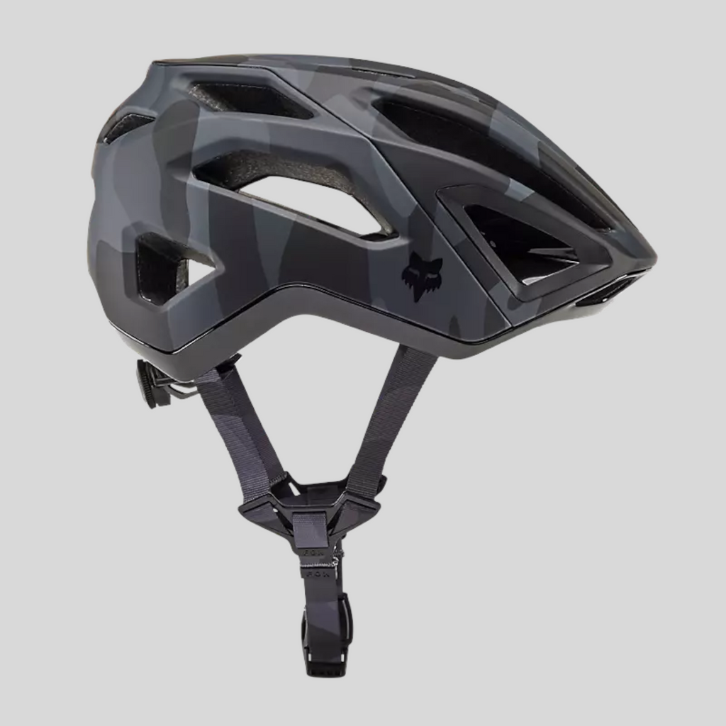 Nuevo Casco FOX Crossframe Pro Camo 2024 - Negro/Camo