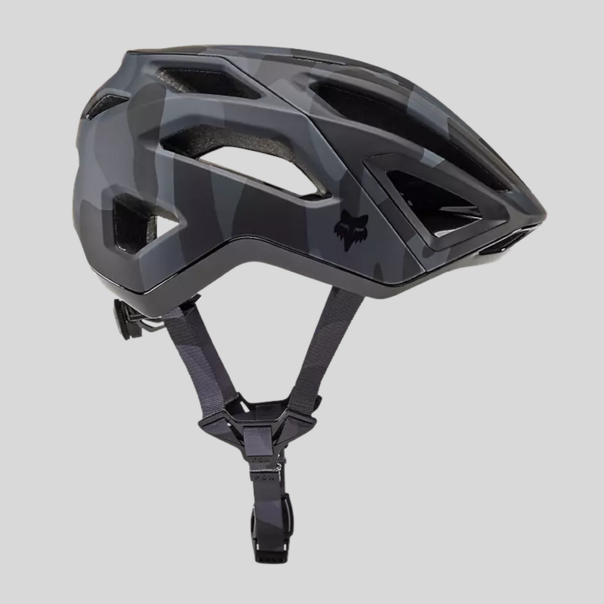 Nuevo Casco FOX Crossframe Pro Camo 2024 - Negro/Camo