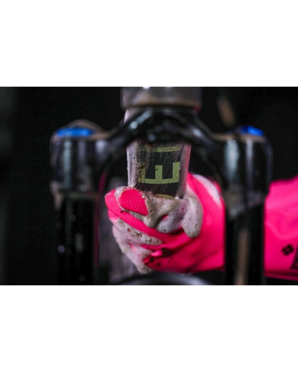 Guantes de limpieza Muc-Off Scrubber Pink