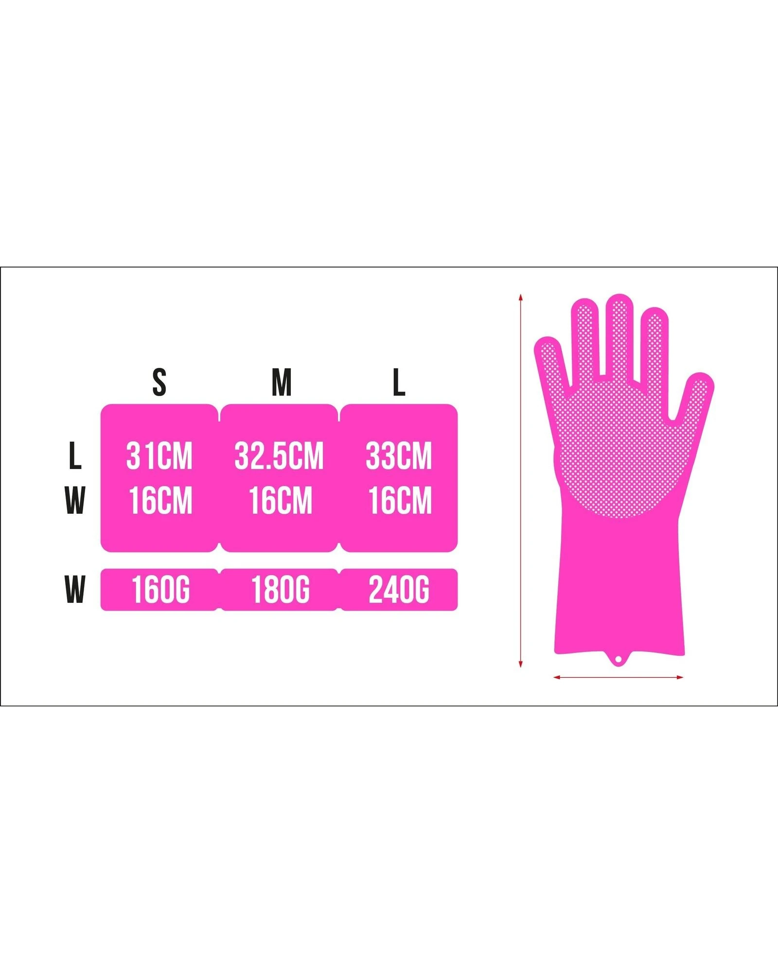 Guantes de limpieza Muc-Off Scrubber Pink