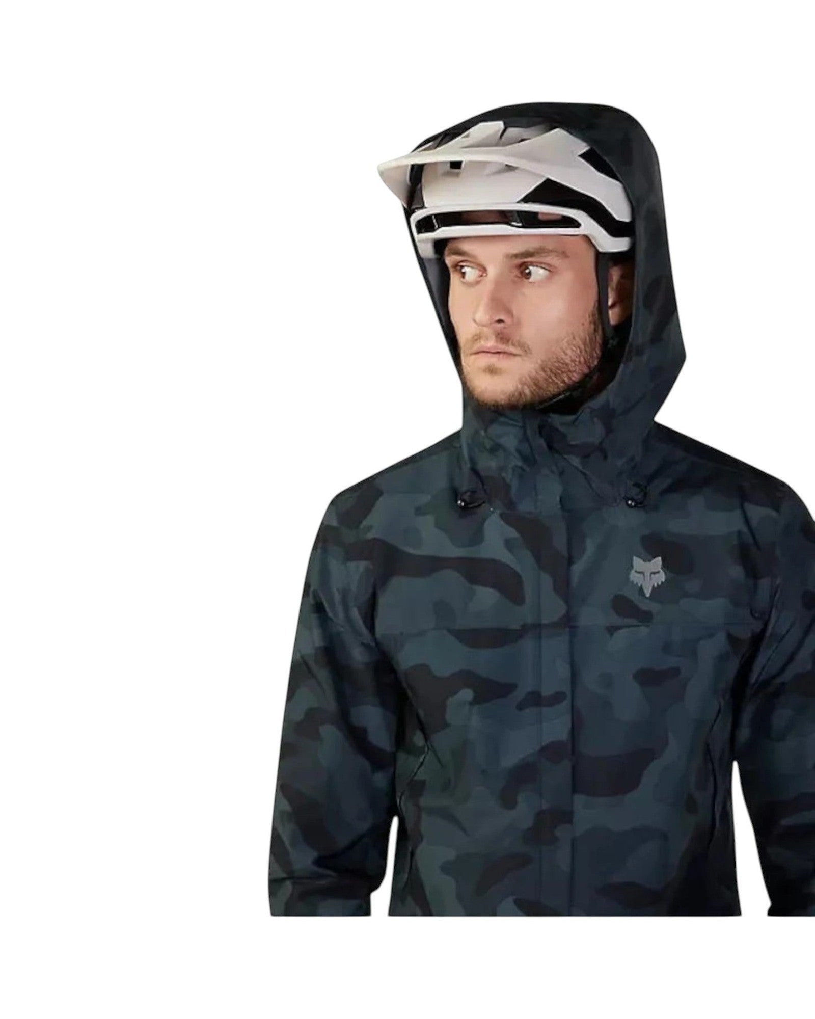 Chaqueta Impermeable FOX Ranger 2.5L Water, Camo/Negro
