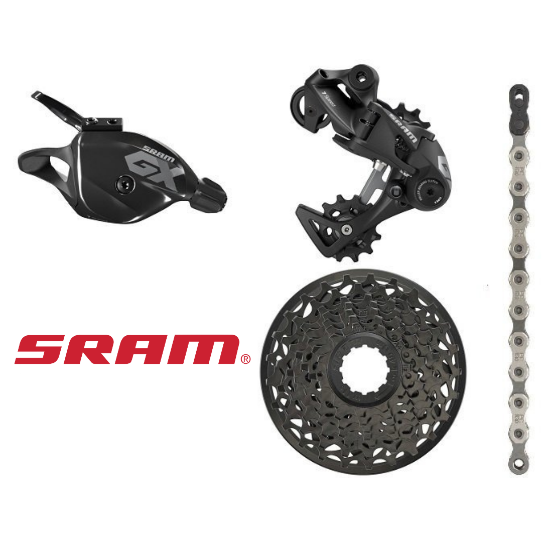 KIT Sram GX 7V DH (cambio-shifter-pata-cadena)