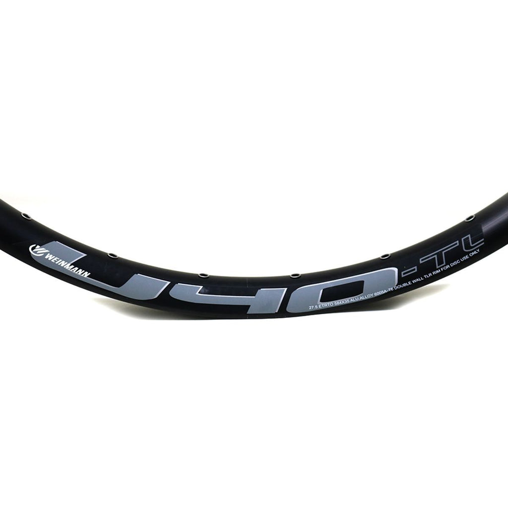 Llanta Weinmann aro 27.5 - U40 TL negra 28H FV