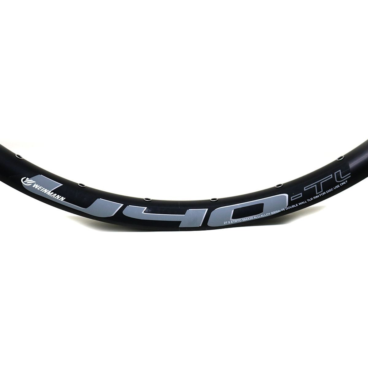 Llanta Weinmann aro 27.5 - U40 TL negra 28H FV
