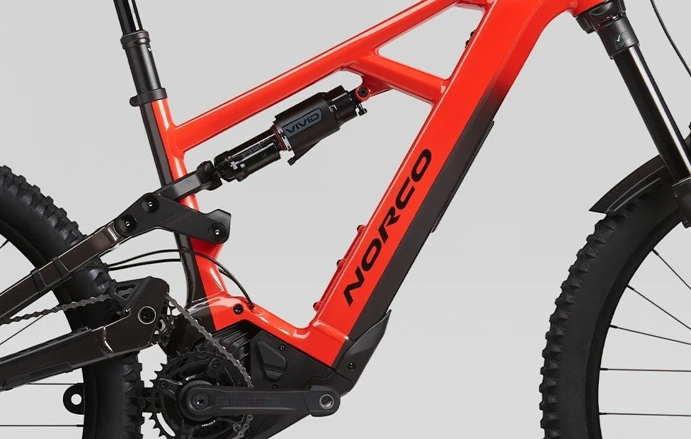 E-BIKE NORCO RANGE VLT A1 Mullet, Red