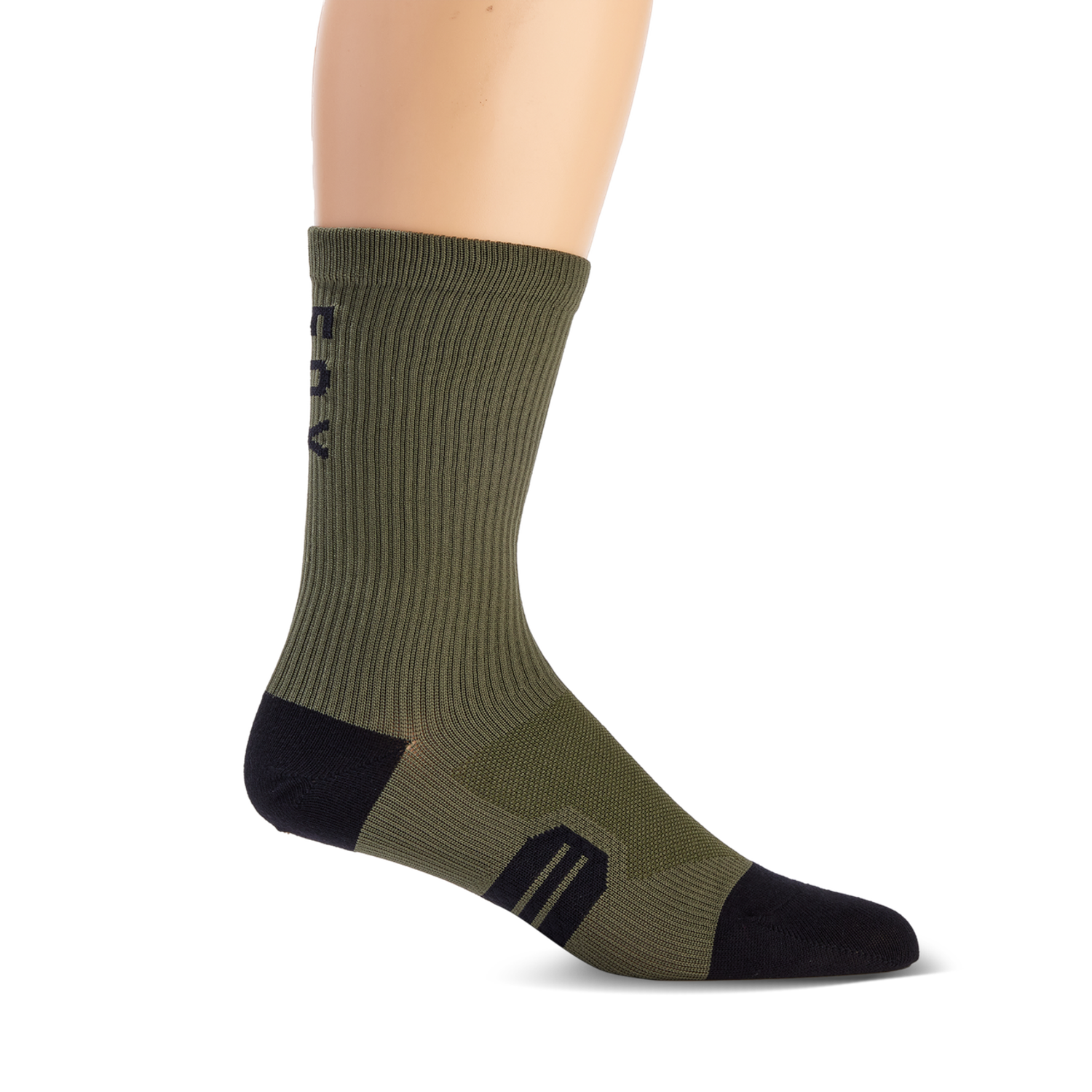 Calcetines Fox Racing Ranger 8" — MTB Unisex, Verde Oliva