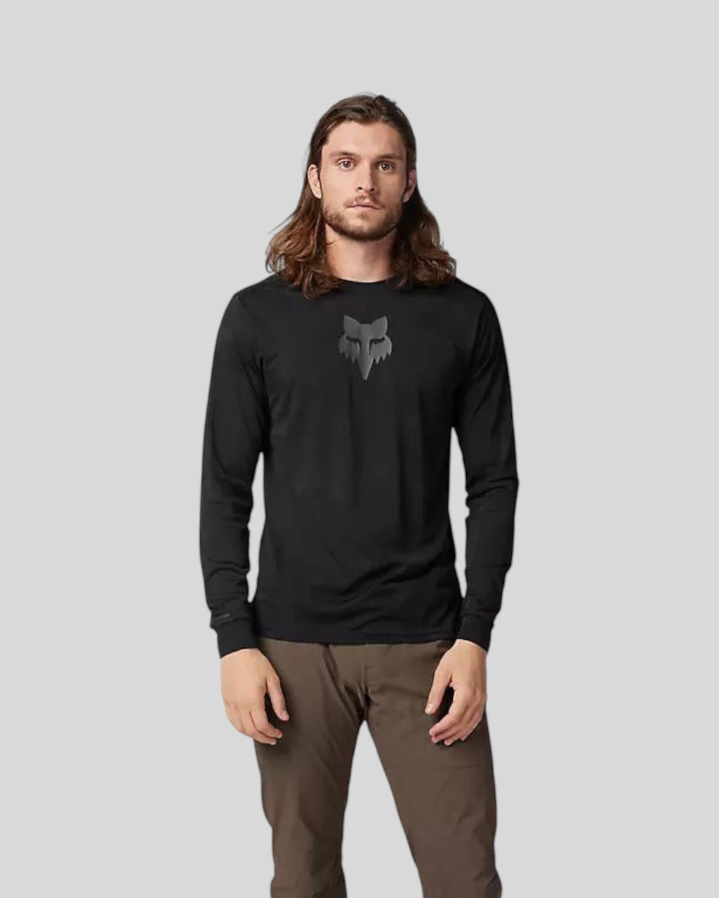 Jersey FOX Ranger Manga Larga TruDri™, Negro