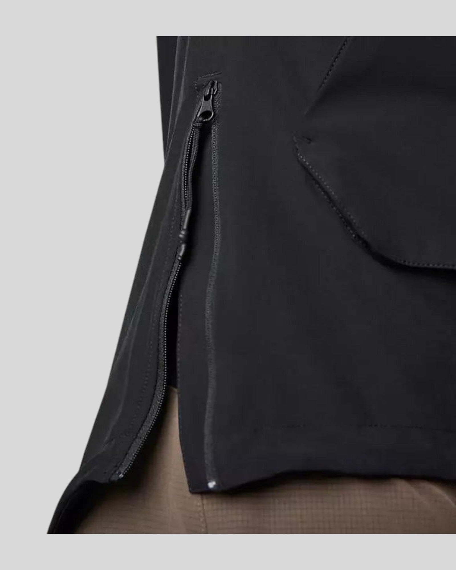 Chaqueta Cortaviento FOX Ranger con Gorro, negro