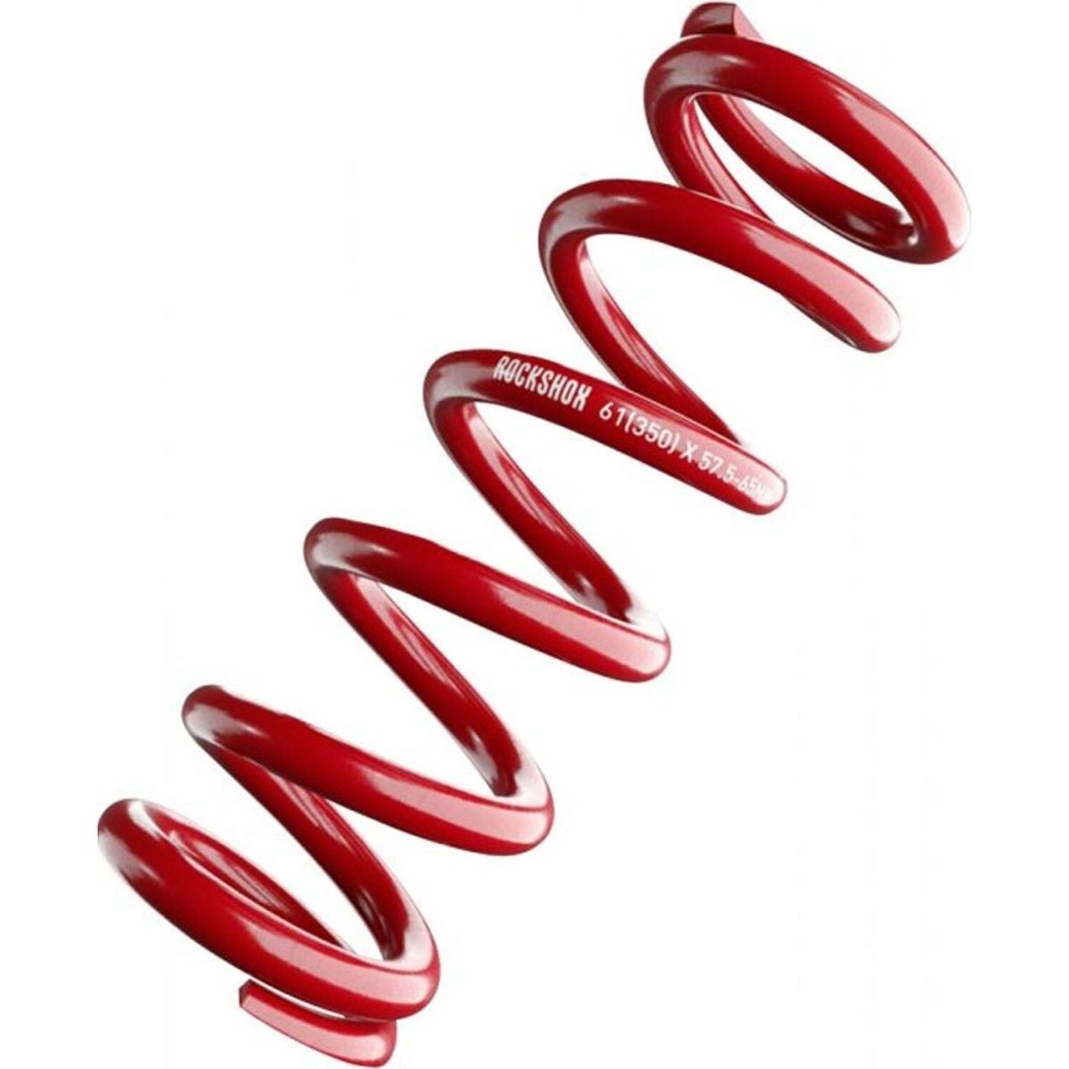 Resorte Rock Shox Metric 174mm 67.5-75mm 550lb, Rojo Eléctrico