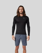 Jersey FOX Flexair Ascent Manga Larga, Negro