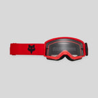 Fox Racing Youth Main Core Goggle – Antiparra MTB Niño Rojo Fluo | Mica Transparente