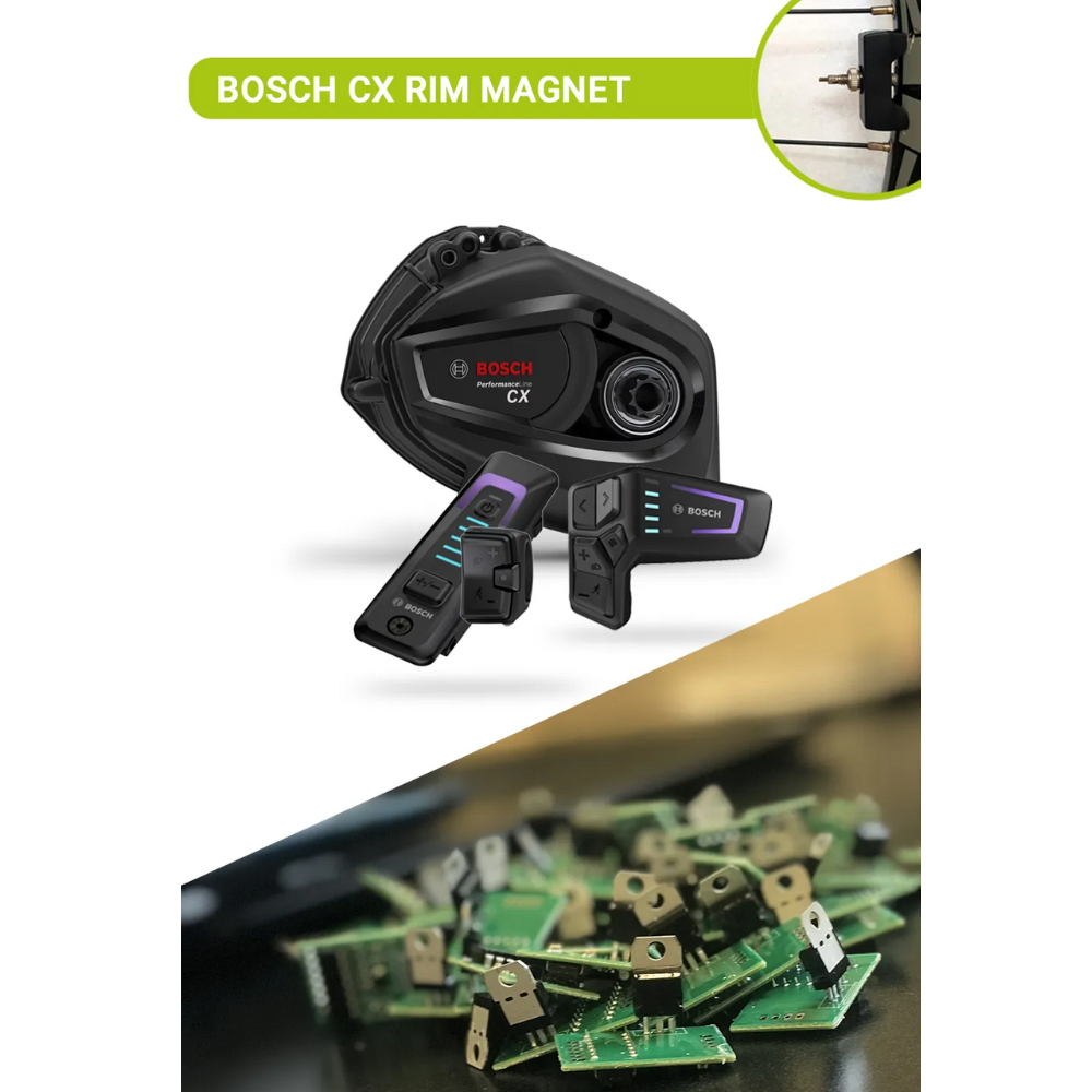 Ebike Tuning: Bosch CX Smart System GEN 4 – Rim Magnet