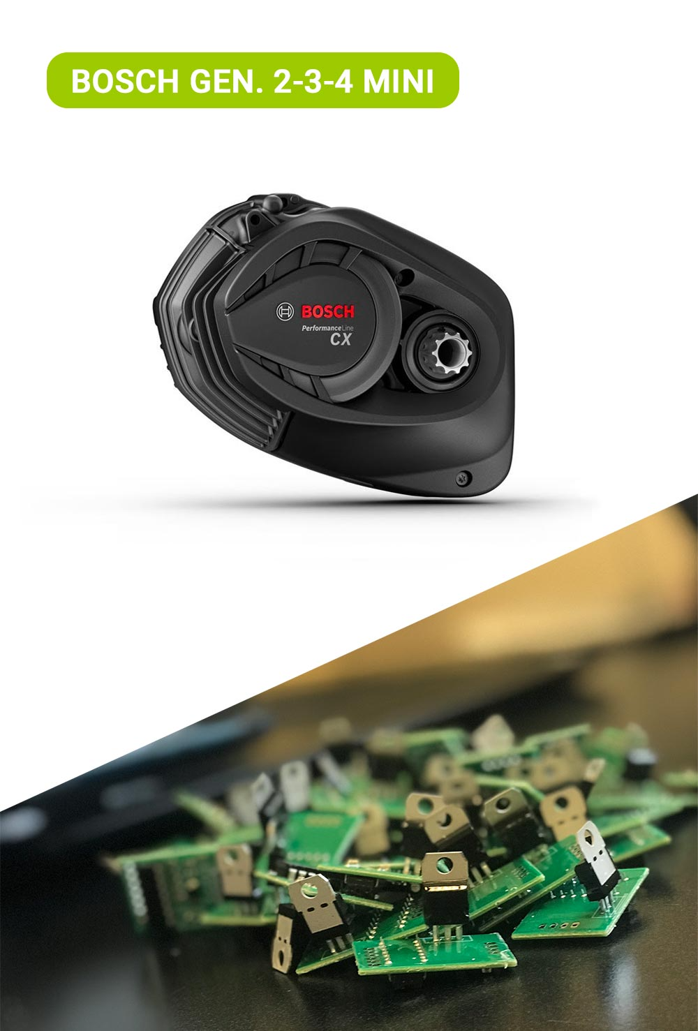 Ebike Tuning Kit Mini para Bosch GEN 2-3-4