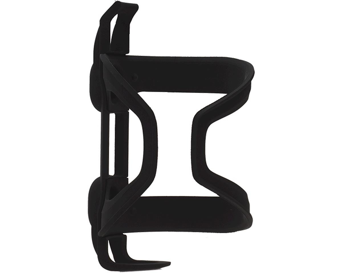 Porta caramáñola Blackburn Wayside de entrada lateral, plástico negro