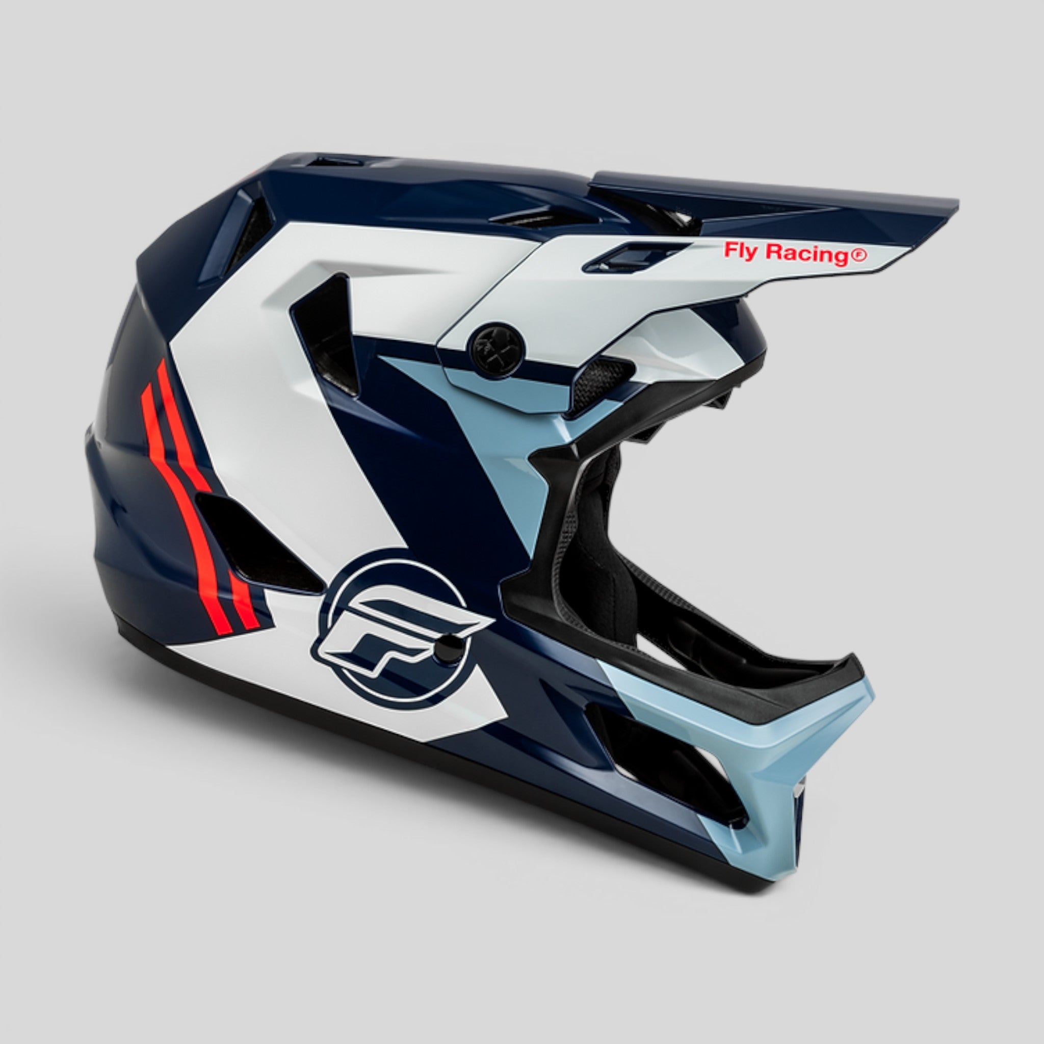 Casco Fly Racing Rayce, Red/White/Blue