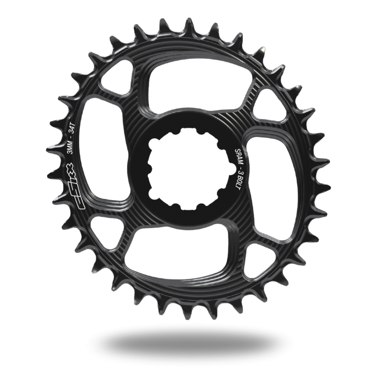 Corona CSIXX para Sram, Ovalada
