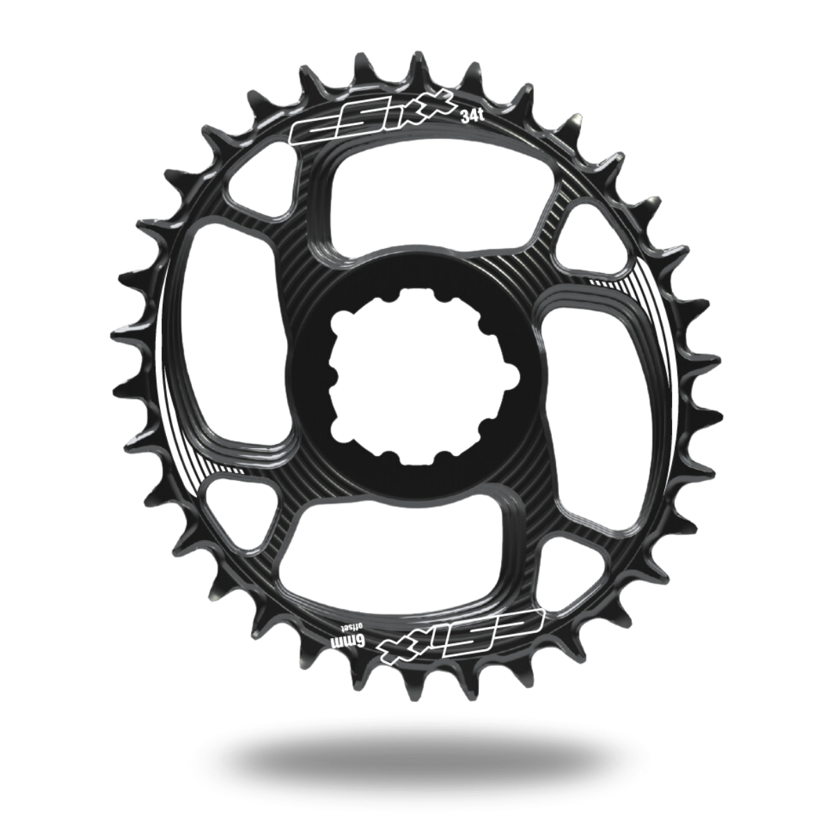 Corona CSIXX para Sram, Ovalada