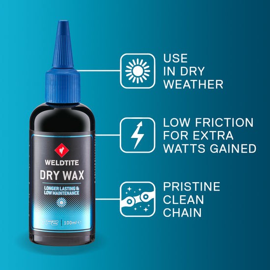 Lubricante de Cadena Weldtite Dry Wax 100ml