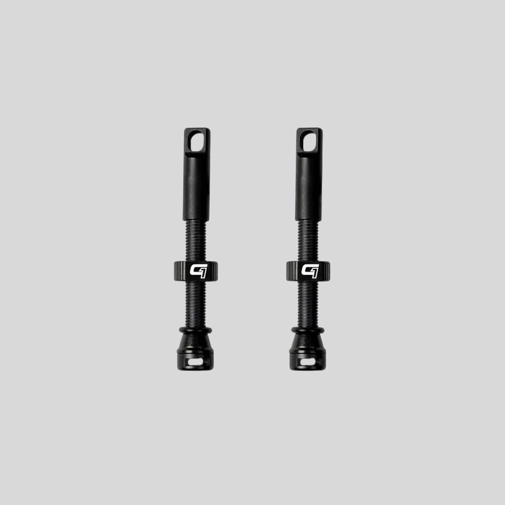 Válvula Tubeless Gravity 1 44mm, Negra