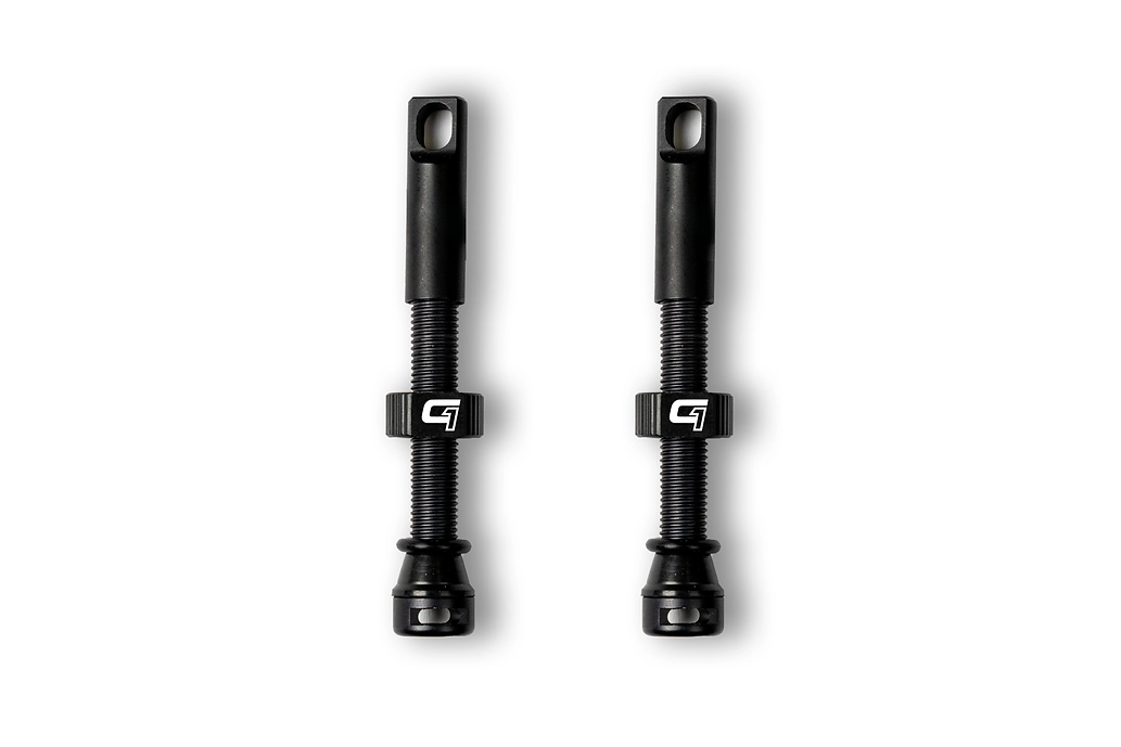 Válvula Tubeless Gravity 1 44mm, Negra