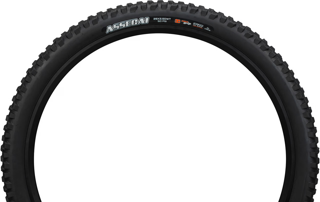 Neumático Maxxis Assegai 29 x 2.5, DH Casing, Maxxgrip, 3C - WT - TR - E50