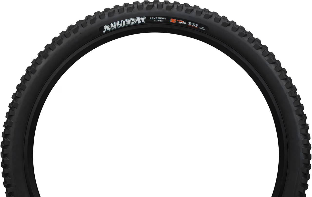 Neumático Maxxis Assegai 29 x 2.5, DH Casing, Maxxgrip, 3C - WT - TR - E50