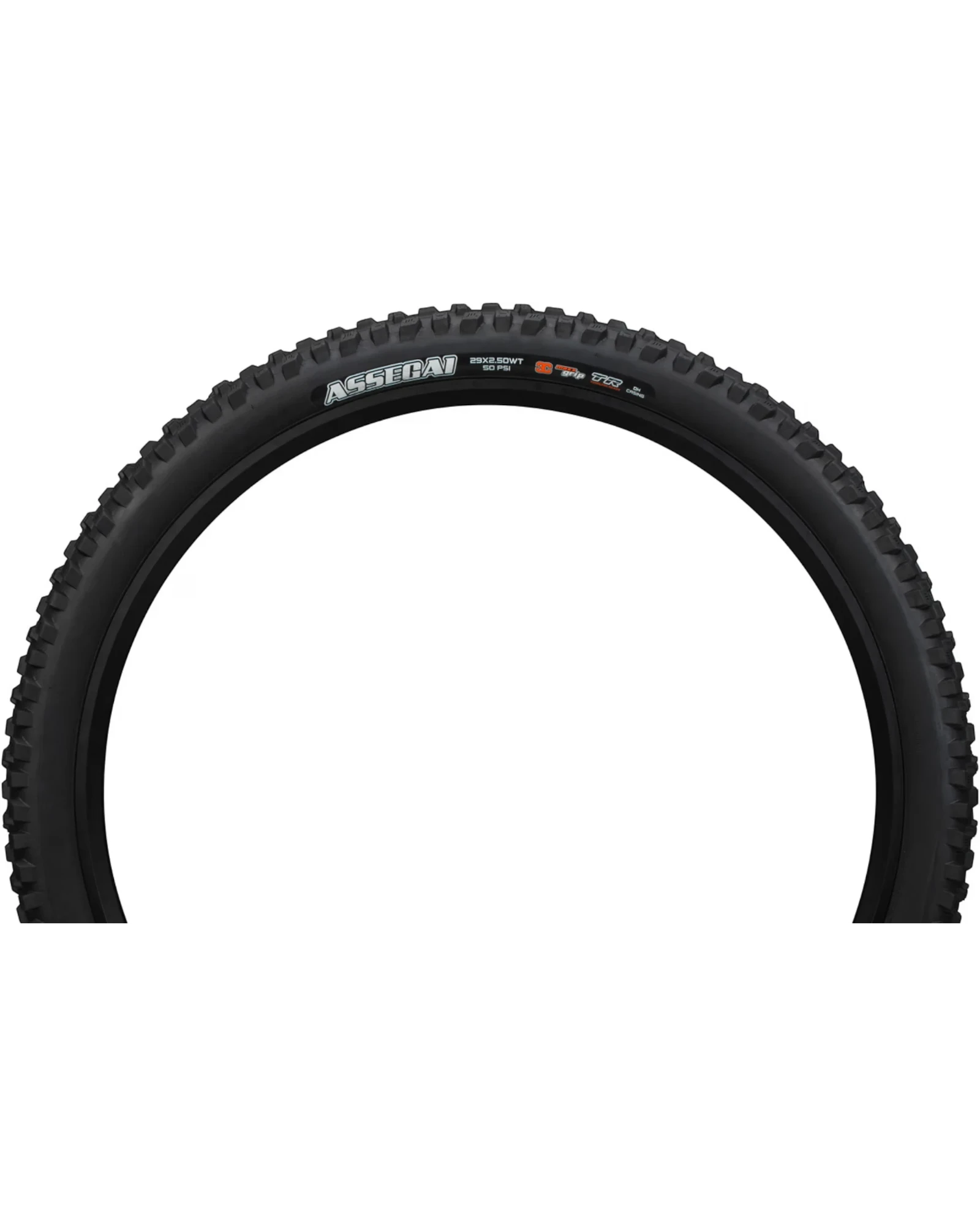 Neumático Maxxis Assegai 29 x 2.5, DH Casing, Maxxgrip, 3C - WT - TR - E50
