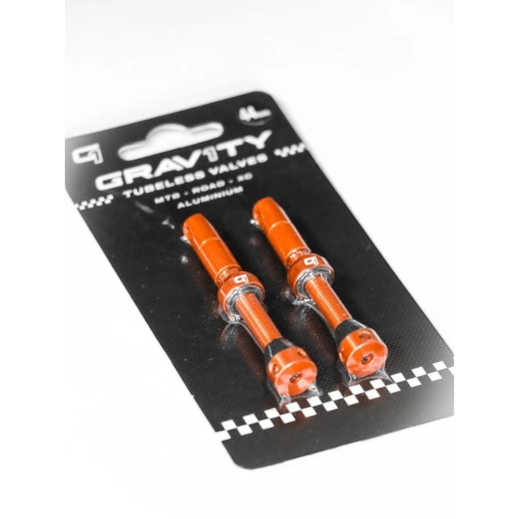 Válvula Tubeless Gravity 1 44mm, Naranja