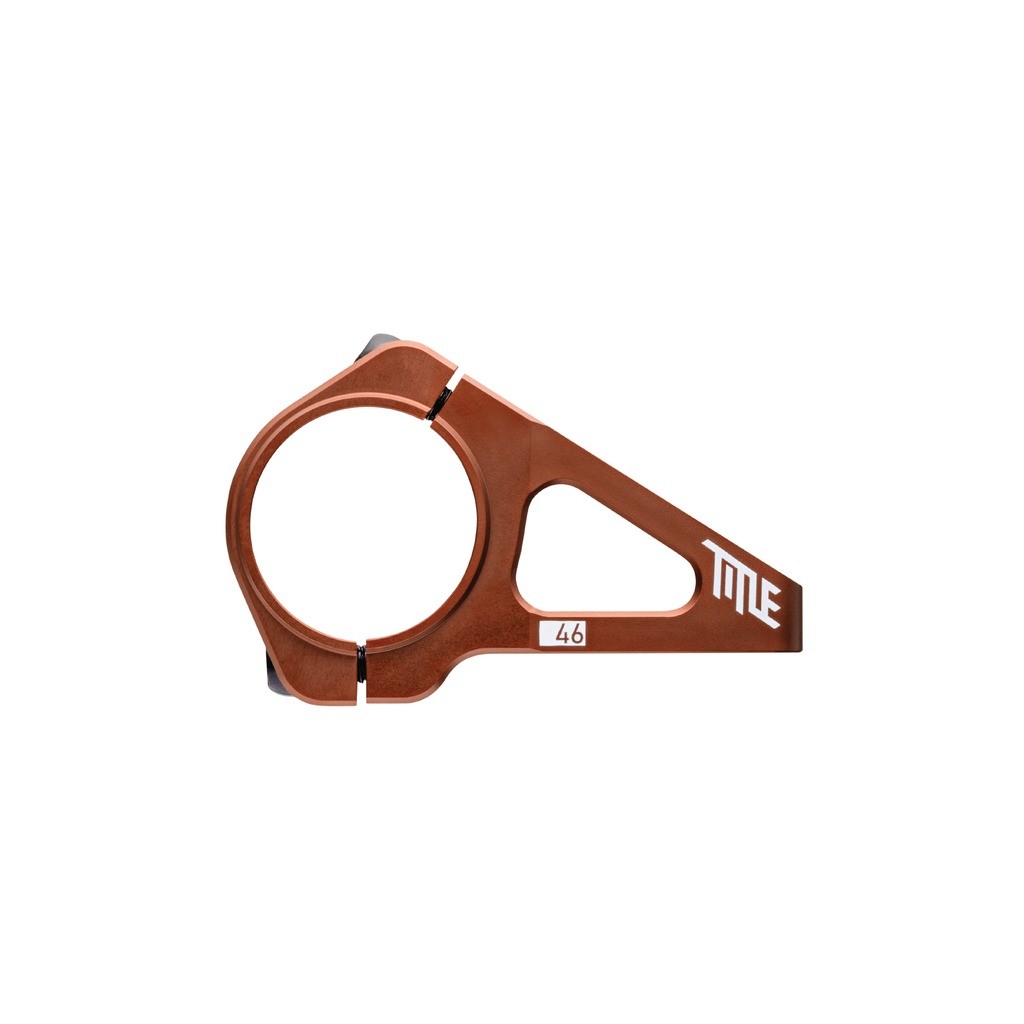 Tee TITLE DM1 BRONZE 35 x 46mm largo, Integrada para DH