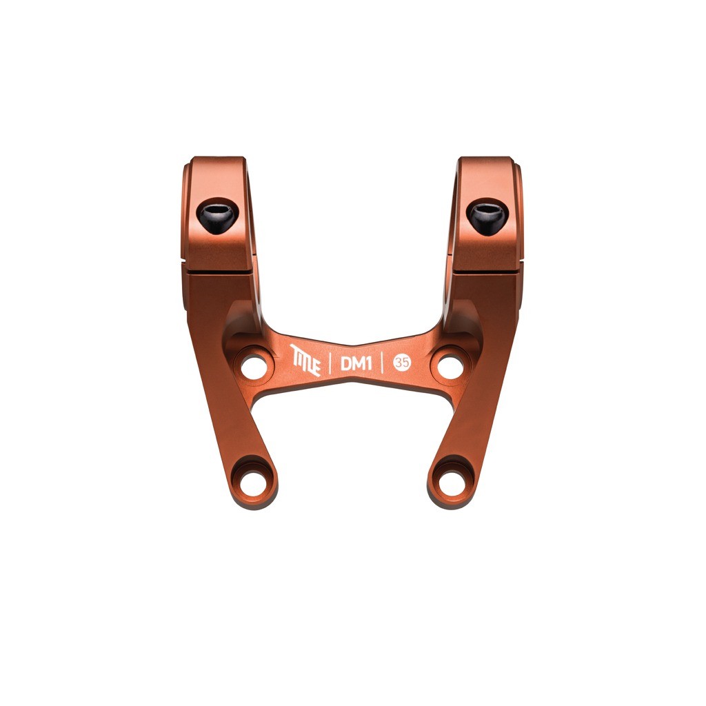 Tee TITLE DM1 BRONZE 35 x 46mm largo, Integrada para DH