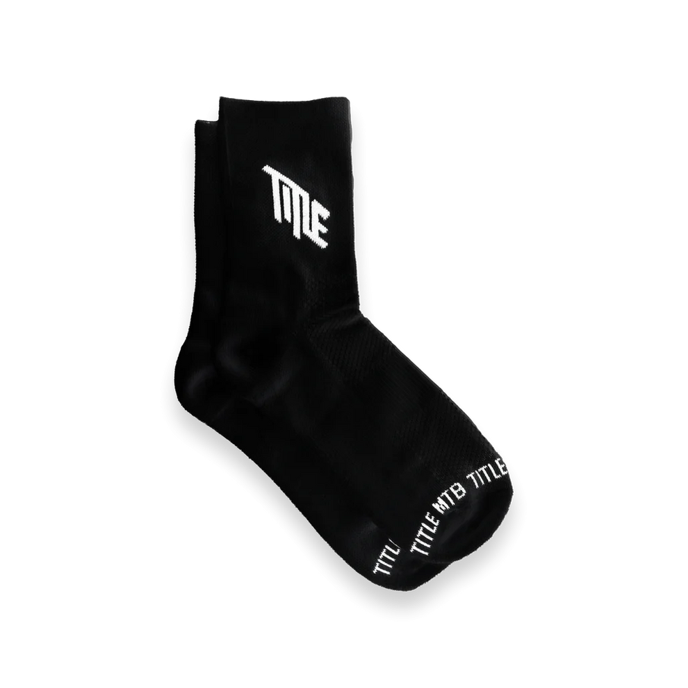Calcetines Title Negro L/XL (42 a 45)