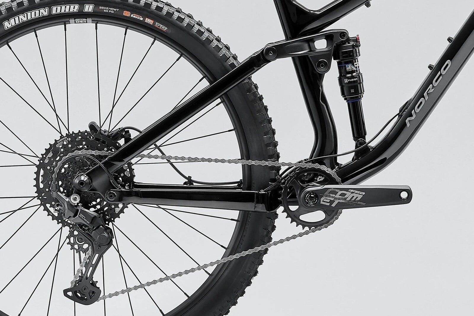 NUEVA: Norco Fluid FS A3, aro 29, Negra