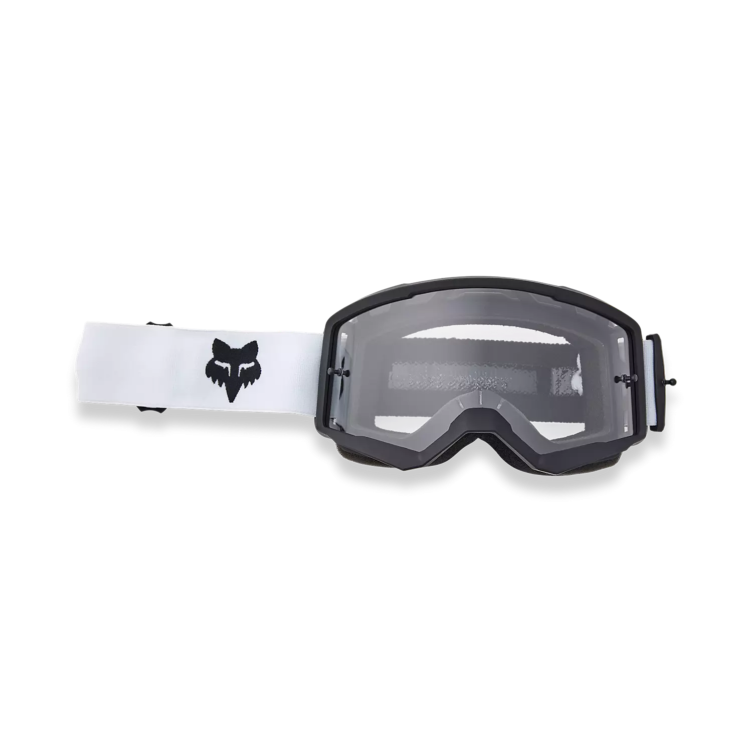 Nueva! Antiparra FOX Main MTB Blanco, mica transparente