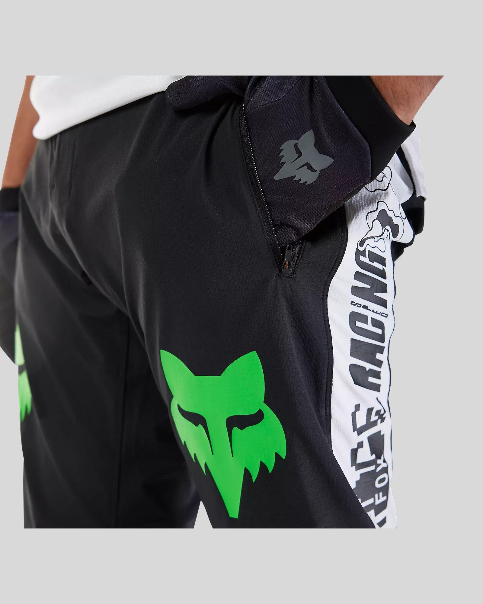 Pantalón FOX Ranger Grid 2025, Negro