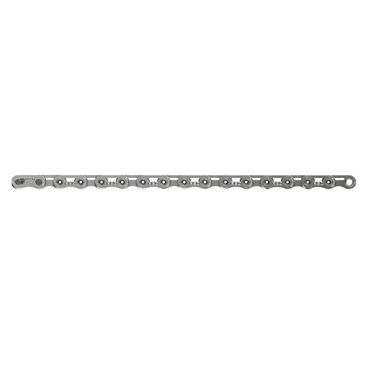 Cadena SRAM RED E1 Flattop 12v 126 Links Plata