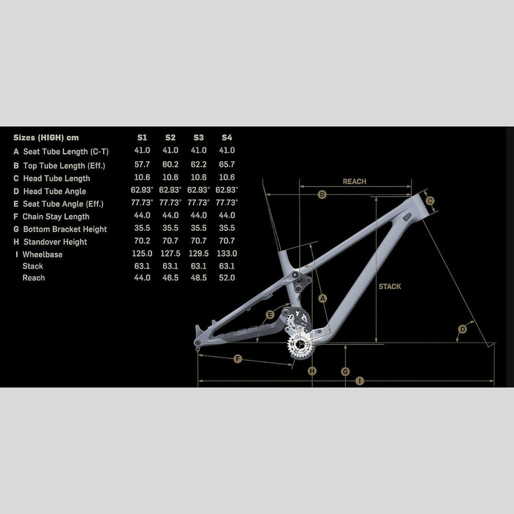 BICICLETA DH PIVOT PHOENIX SAINT BLACK GOLD