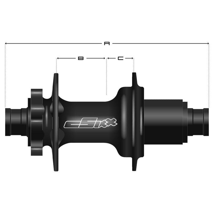 Maza Trasera CSIXX Boost R148, 32H