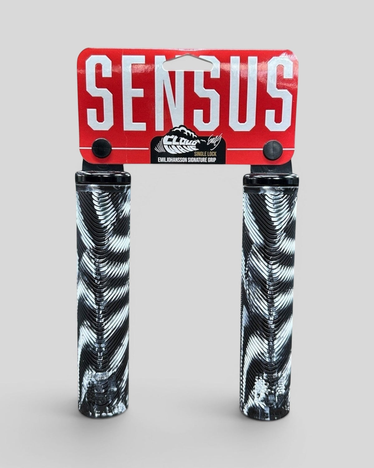 NUEVOS! Puños SENSUS Cloudwave Lock On - Emil Johansson 2026 Signature, Zebra