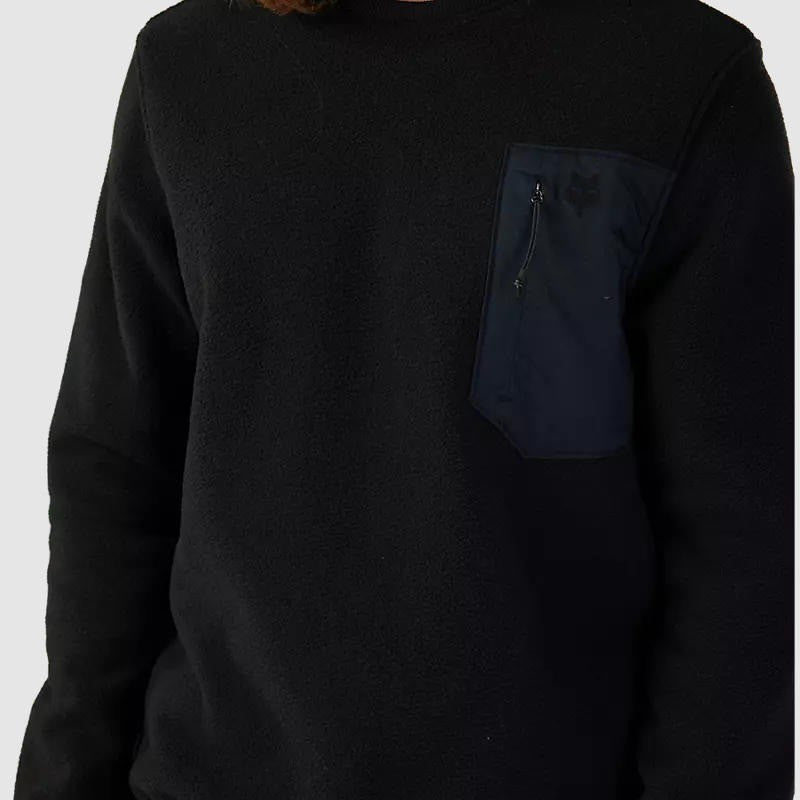 Poleron FOX Lifestyle Survivalist Sherpa, Negro