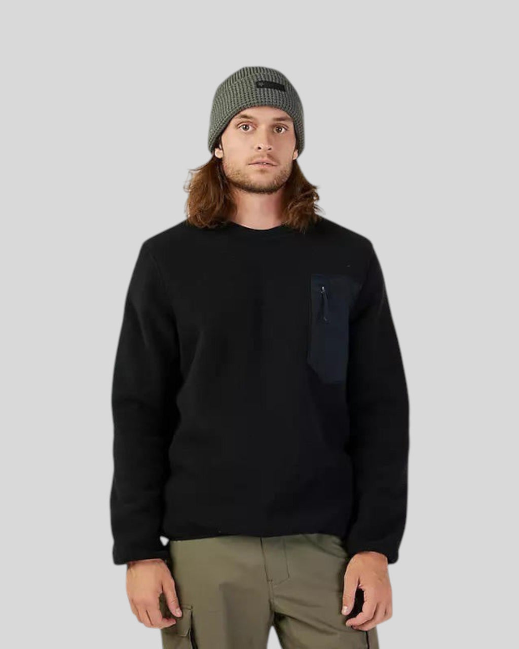 Poleron FOX Lifestyle Survivalist Sherpa, Negro