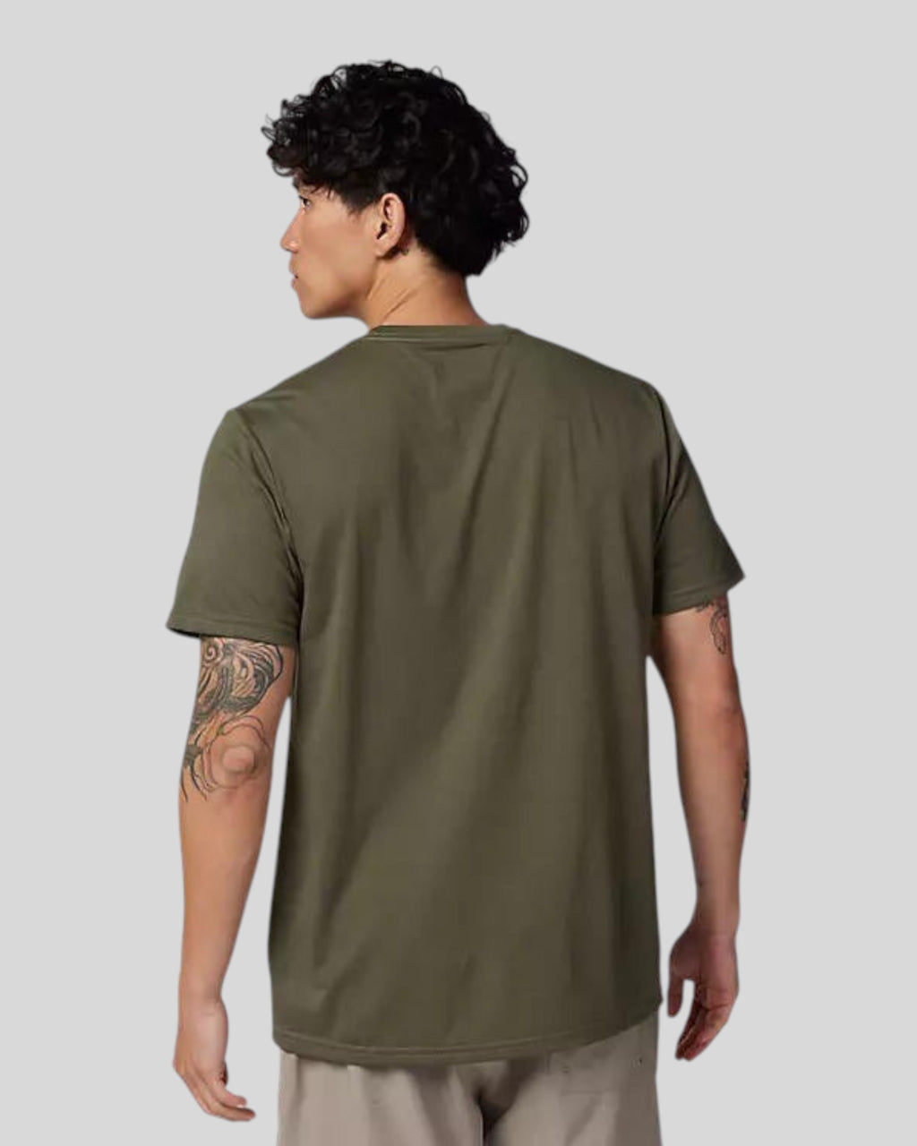 Polera FOX Lifestyle Non Stop, Verde Oliva