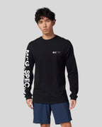 Polera Fox Lifestyle Barge Premium Manga Larga | Negro
