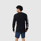 Polera Fox Lifestyle Barge Premium Manga Larga | Negro