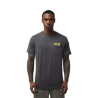 Polera FOX Lifestyle Big F Premium Tee, Gris