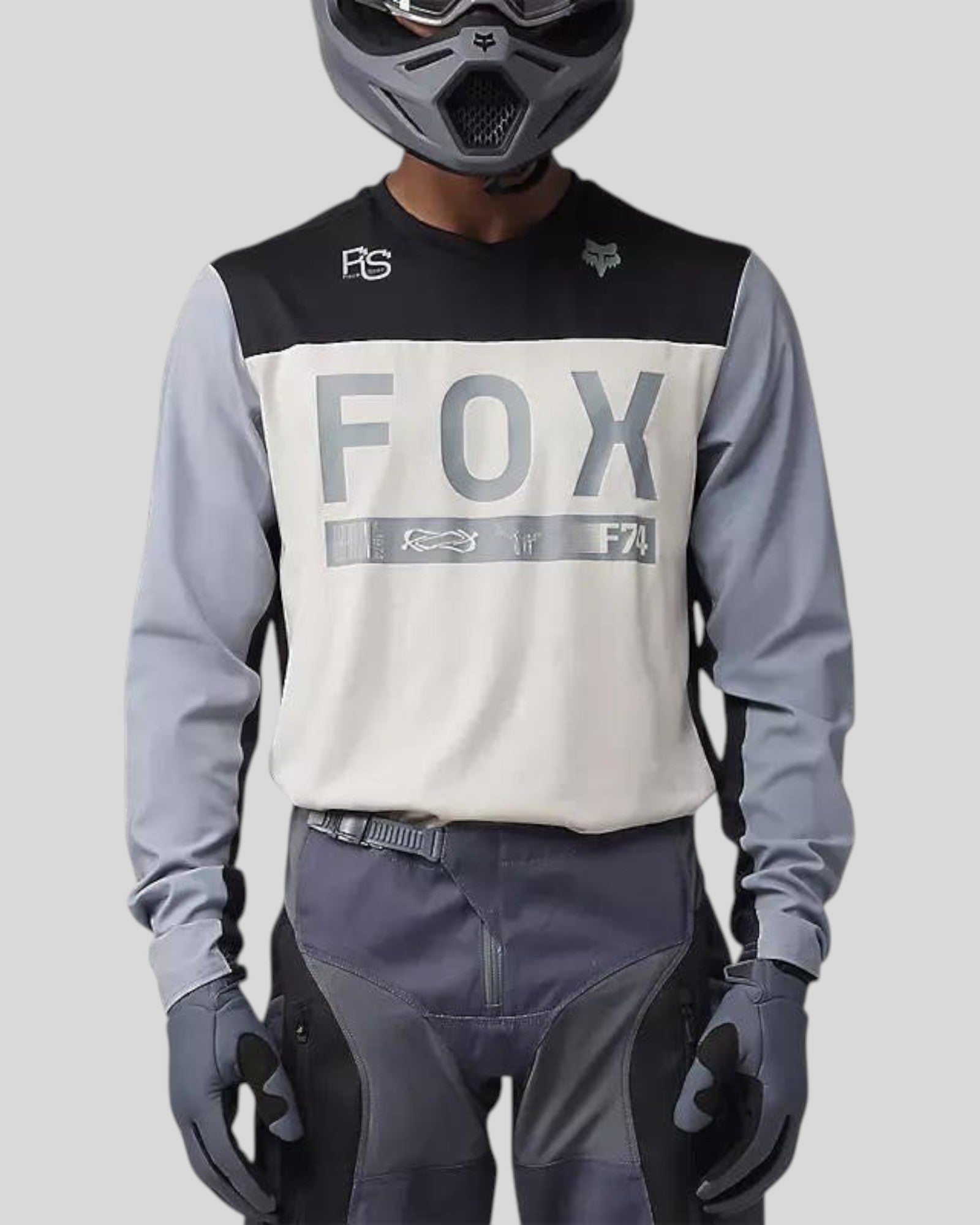 Jersey FOX Ranger Moto Off-Road, gris