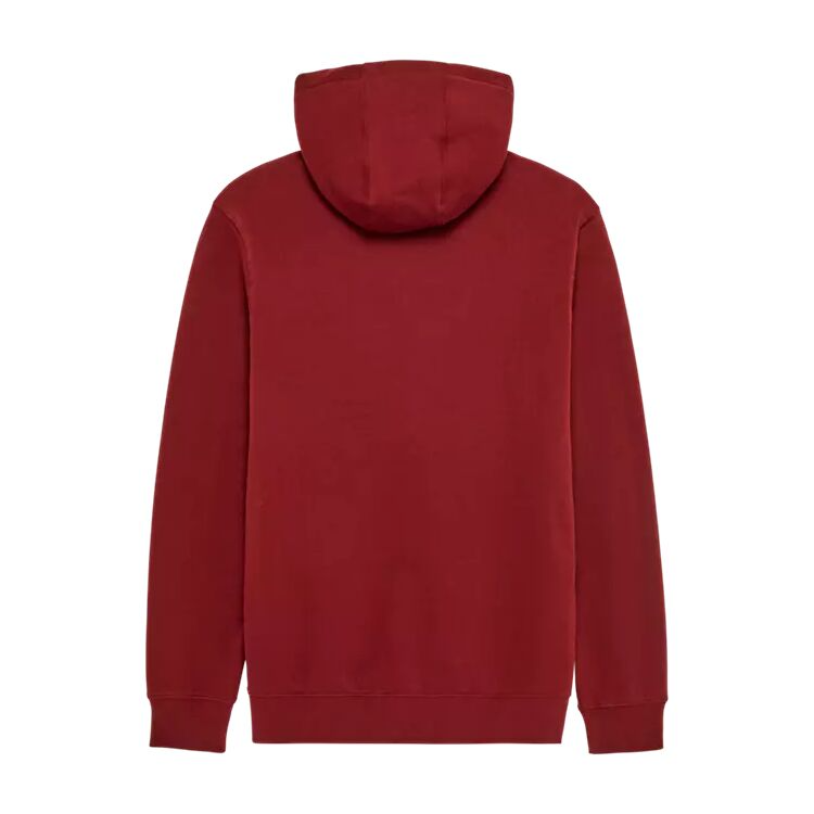 Polerón FOX Lifestyle Absolute Zip Hoodie - Burdeo