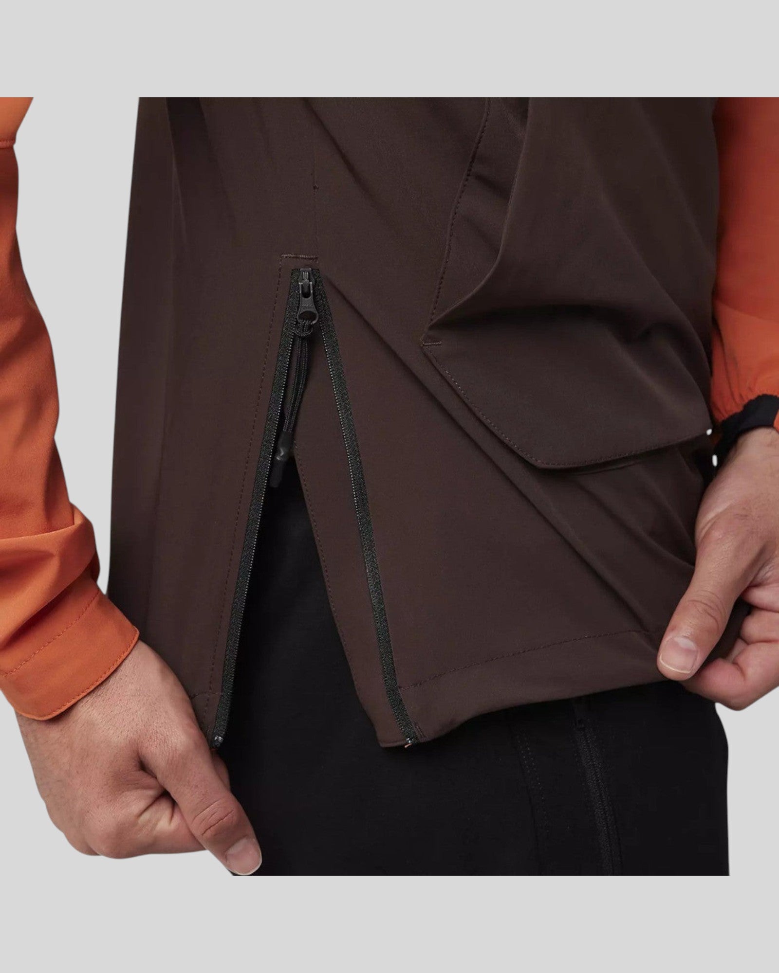 Chaqueta Cortaviento FOX Ranger con Gorro, Atomic Orange
